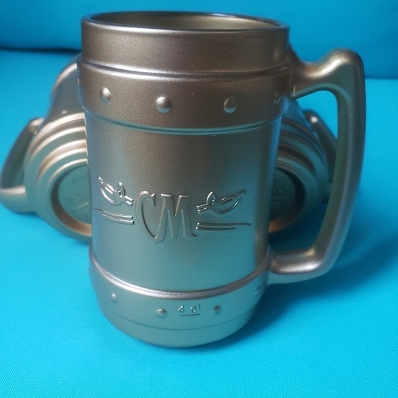 VINTAGE CM Pasabahce Gold Coated Mugs - Picture 7 of 12